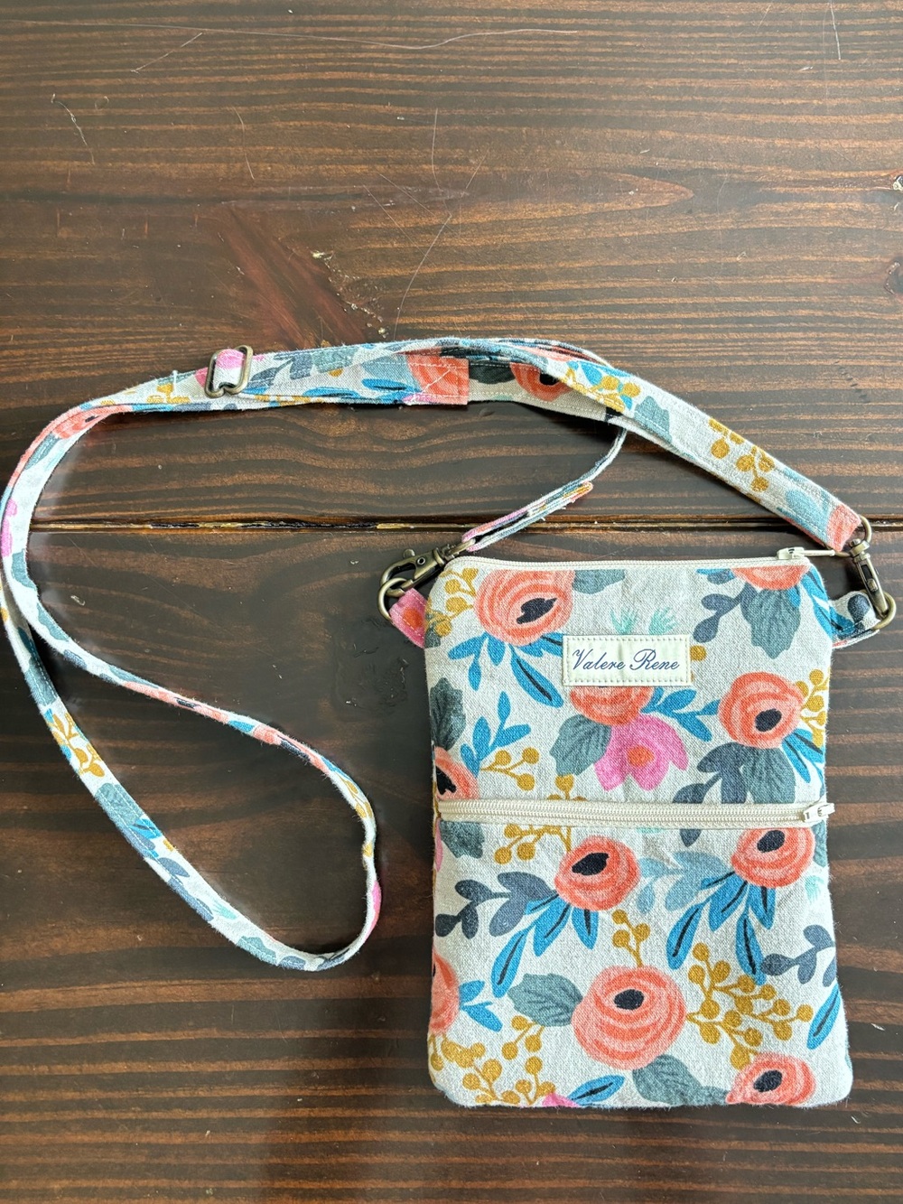 Valerie Renee Floral Crossbody Bag
